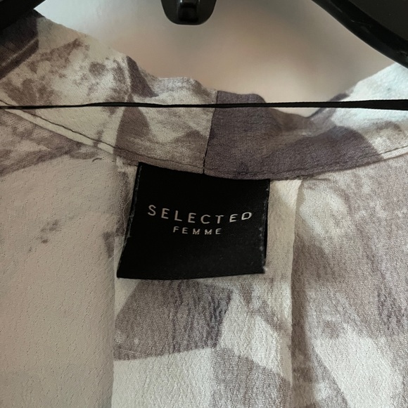 SELECTED Oversized kimono with tie-dye pattern - Picture 2 of 4